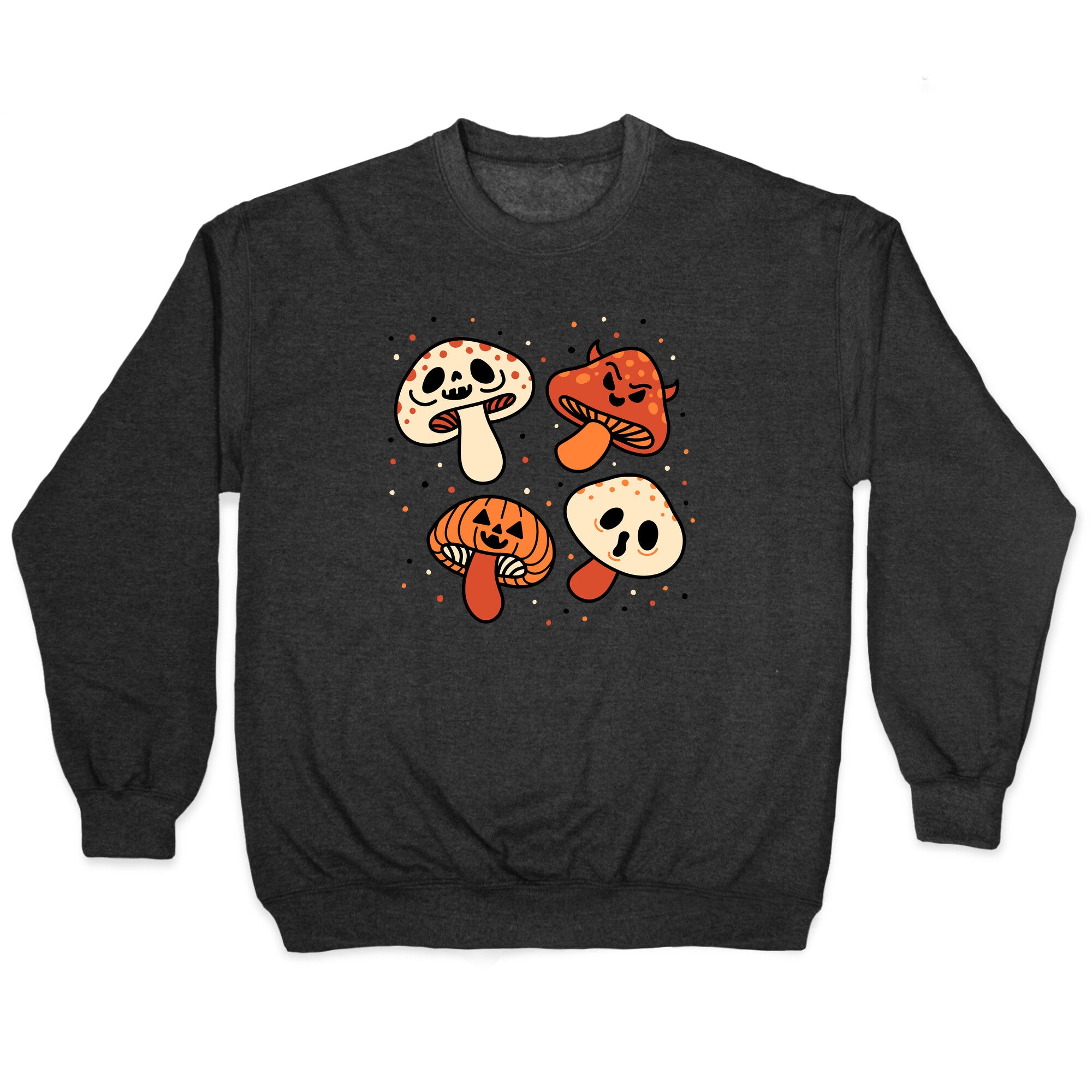 Spooky Mushrooms Crewneck Sweatshirt