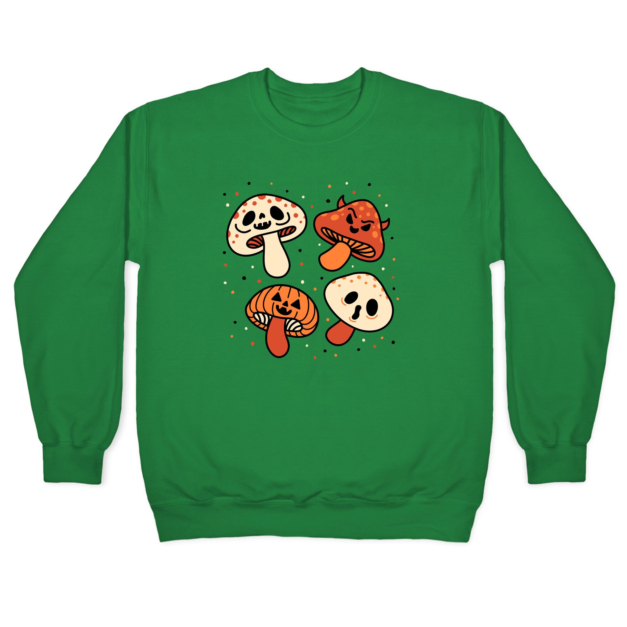 Spooky Mushrooms Crewneck Sweatshirt