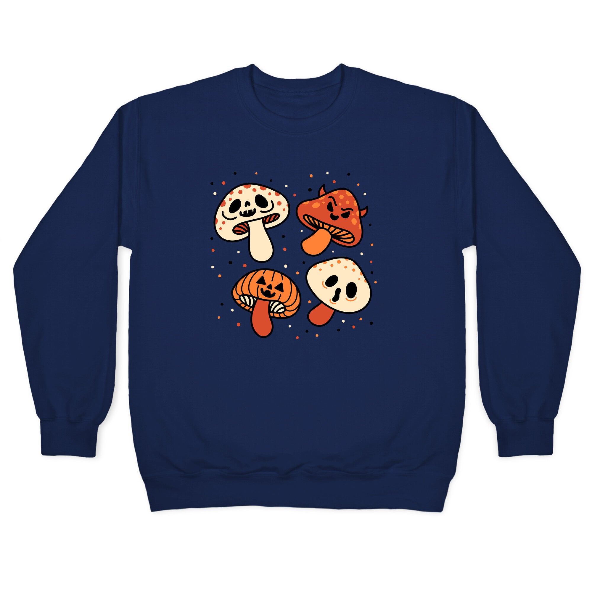 Spooky Mushrooms Crewneck Sweatshirt