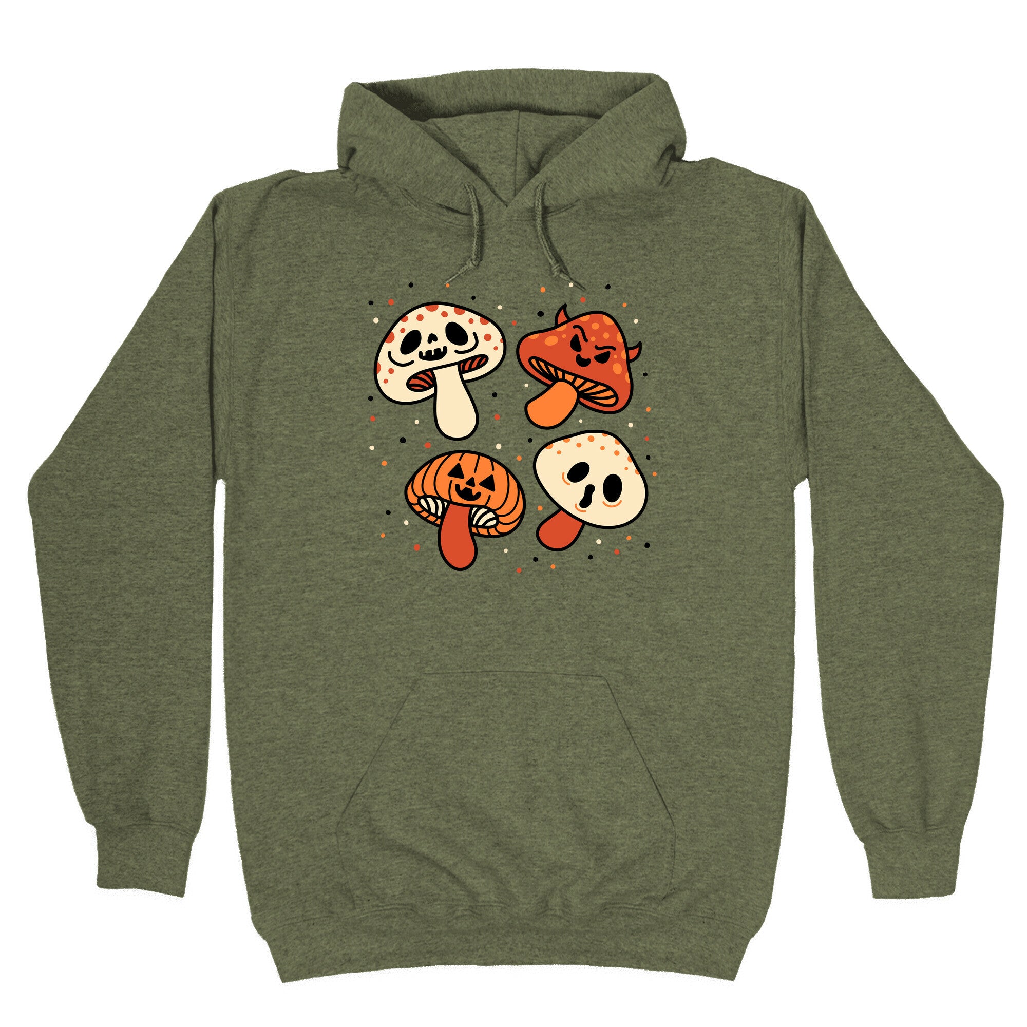 Spooky Mushrooms Hoodie