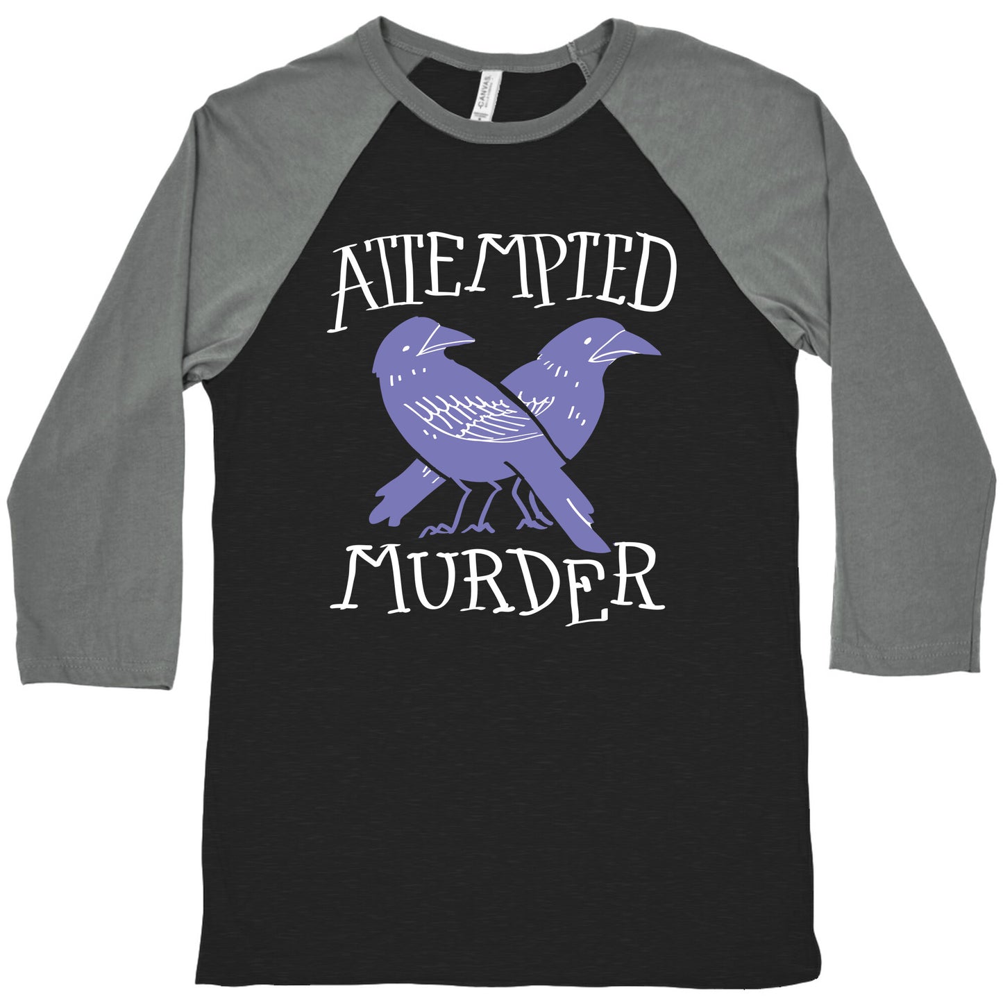 Attempted Murder Baseball Tee