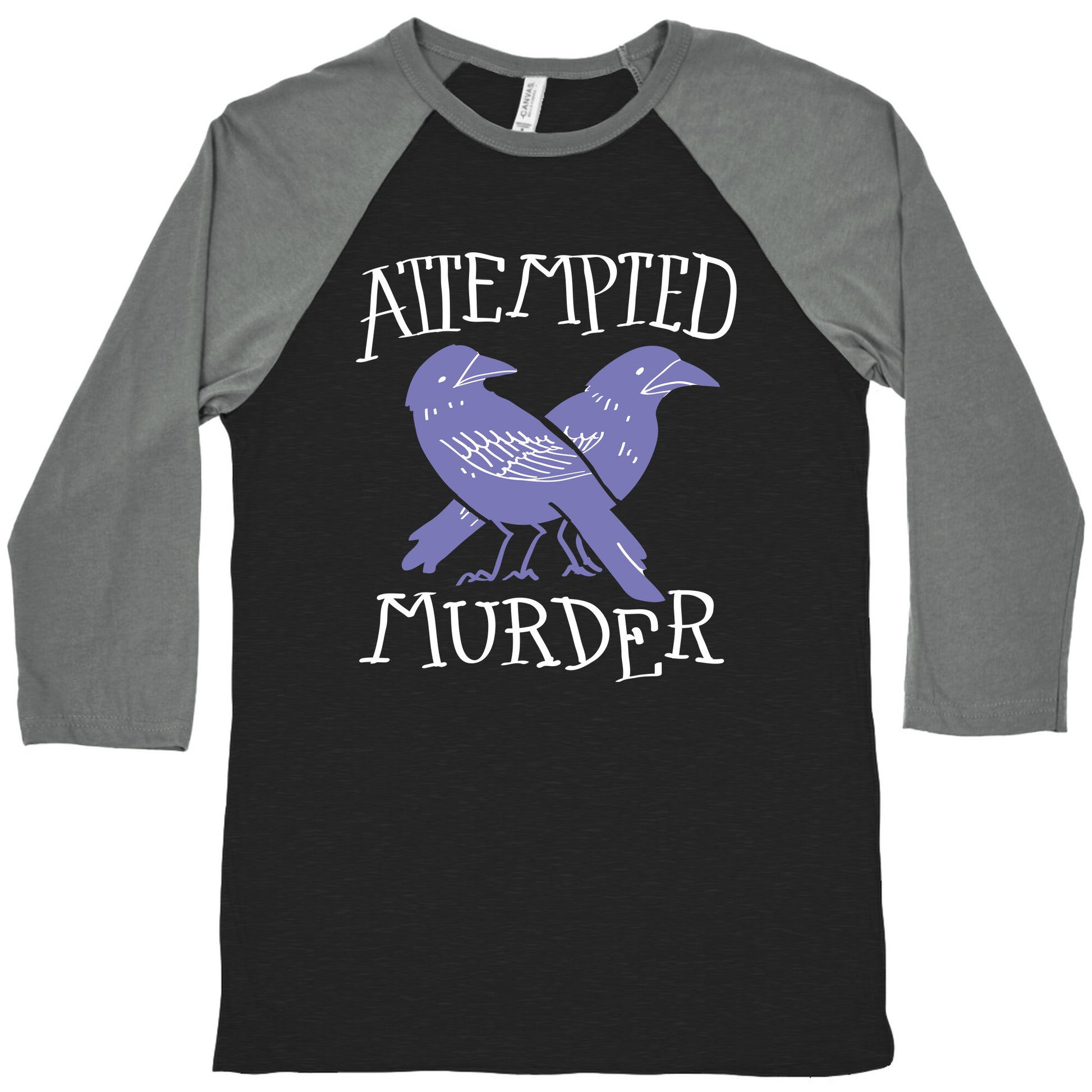 Attempted Murder Baseball Tee
