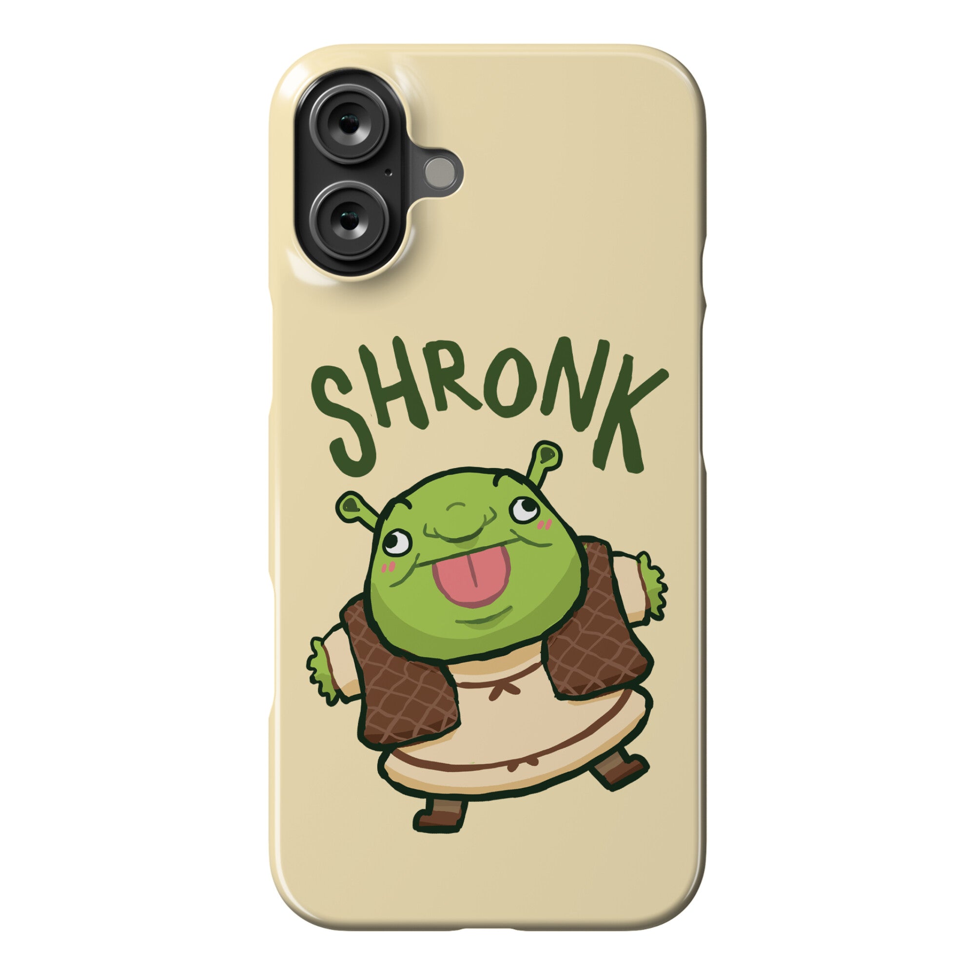Shronk Derpy Shrek Phone Case