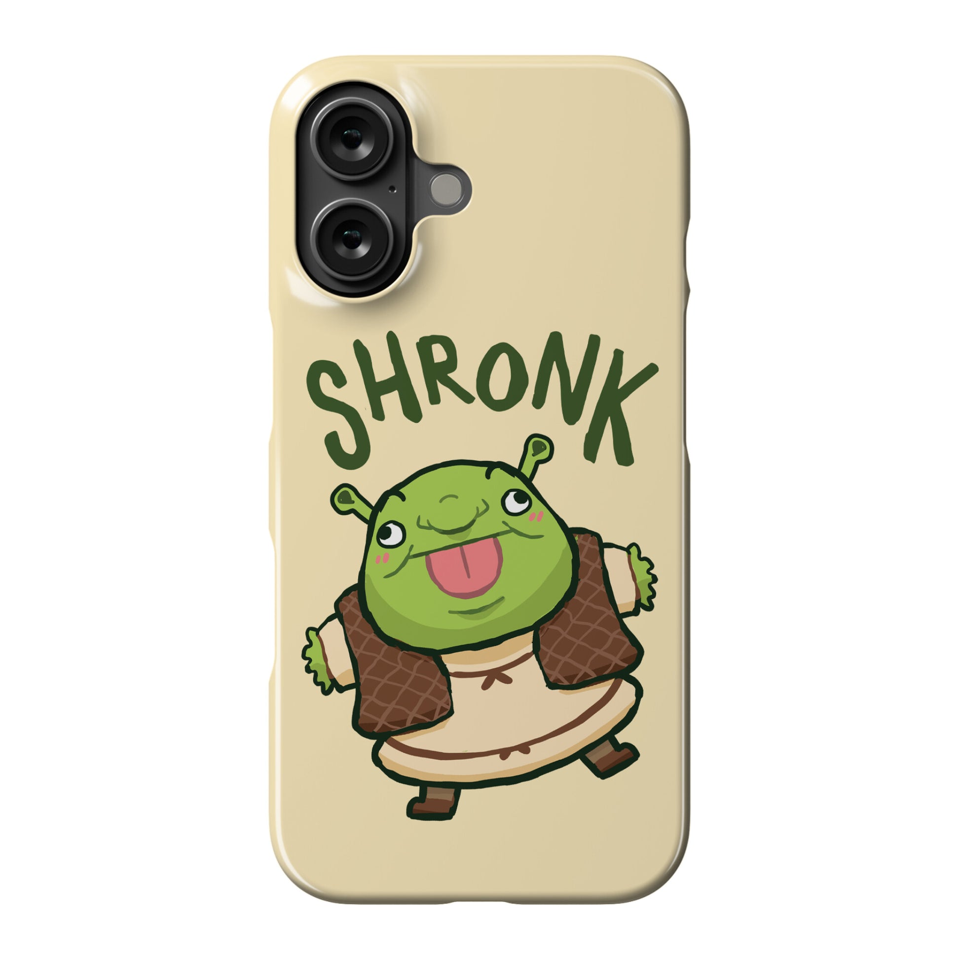 Shronk Derpy Shrek Phone Case