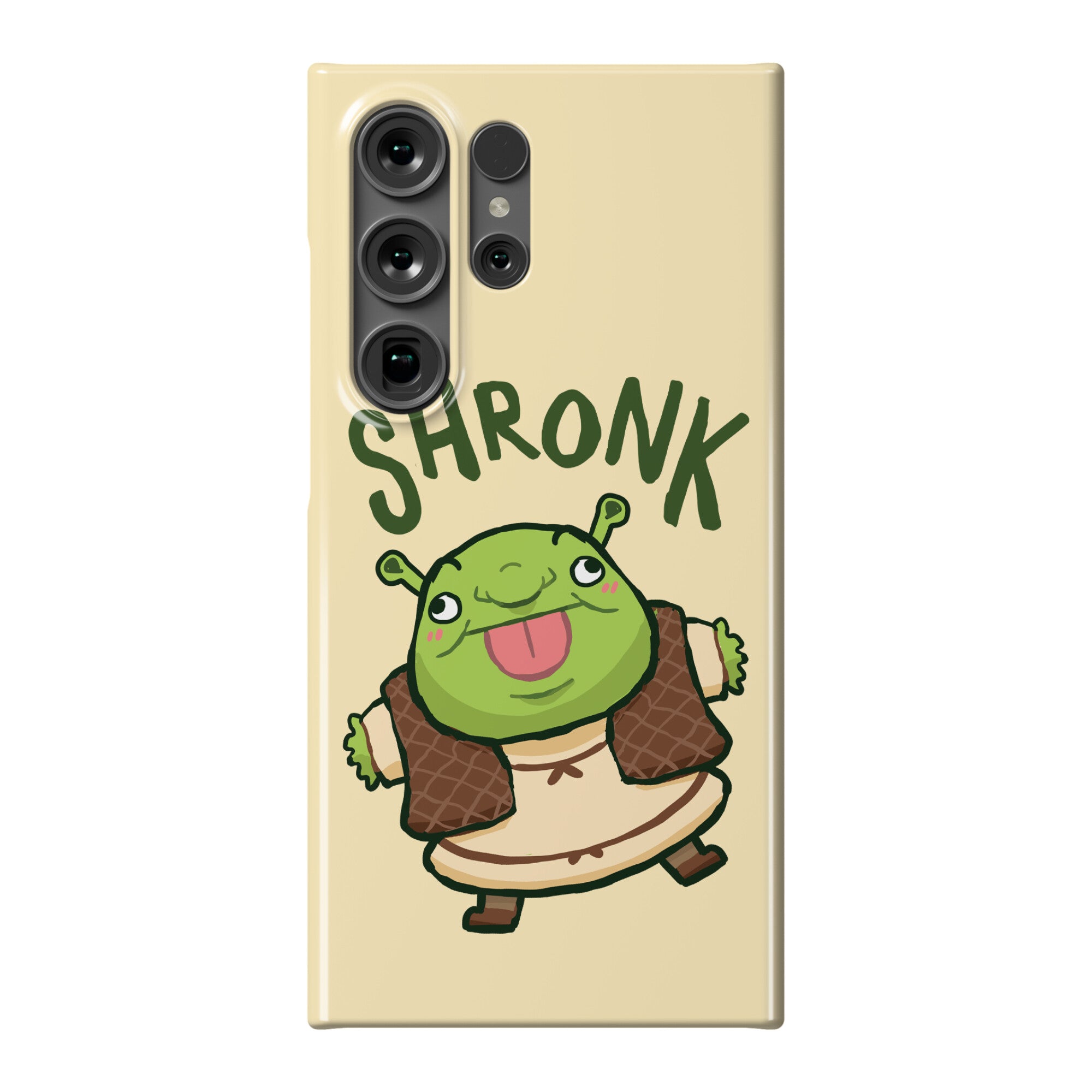 Shronk Derpy Shrek Phone Case
