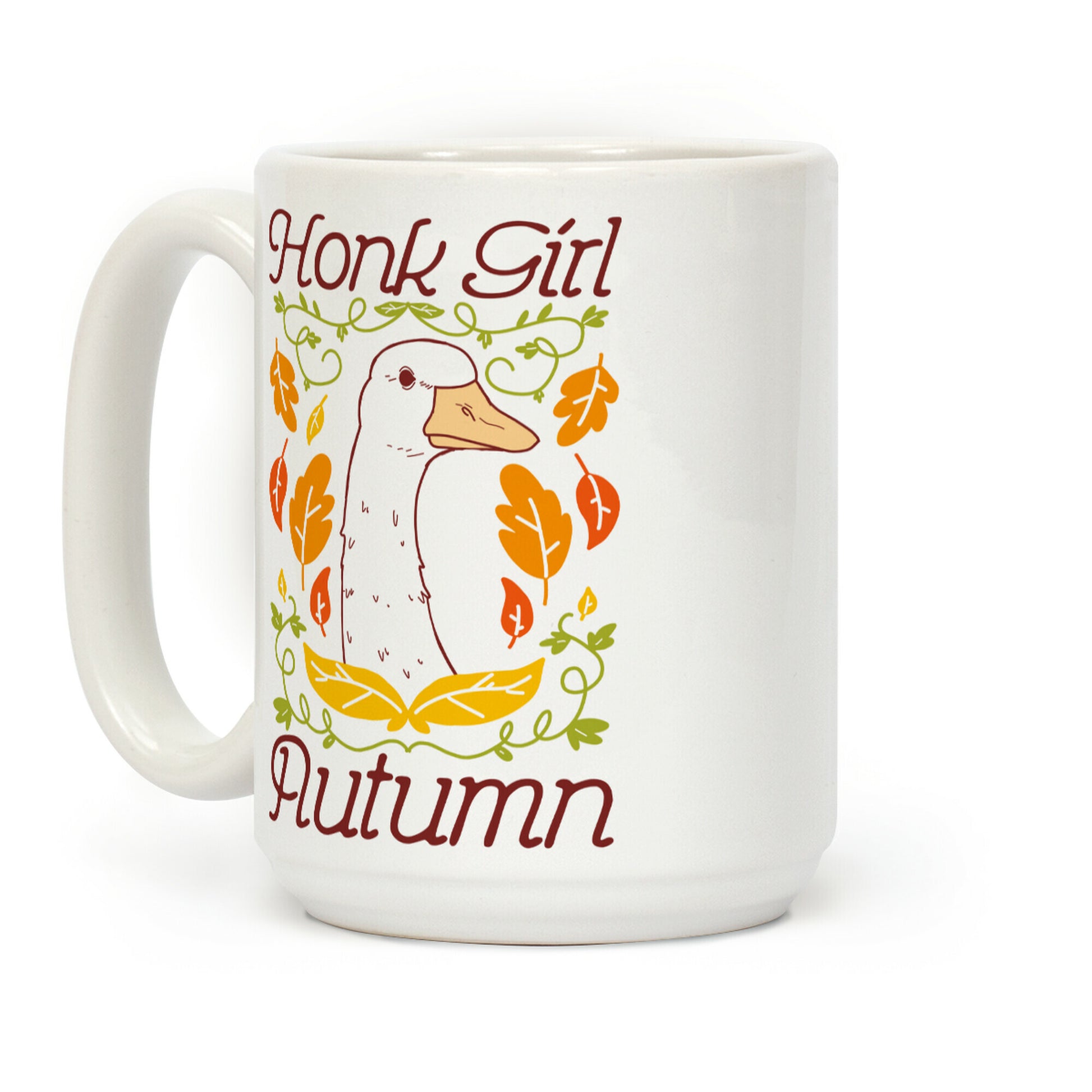 Honk Girl Autumn Coffee Mug