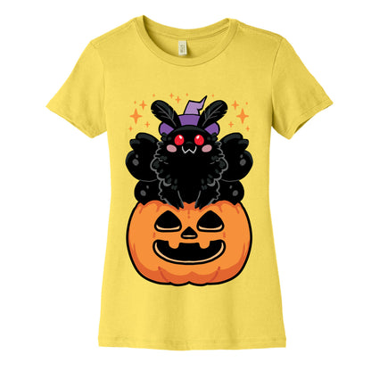 Cute Halloween Mothman Women's Cotton Tee