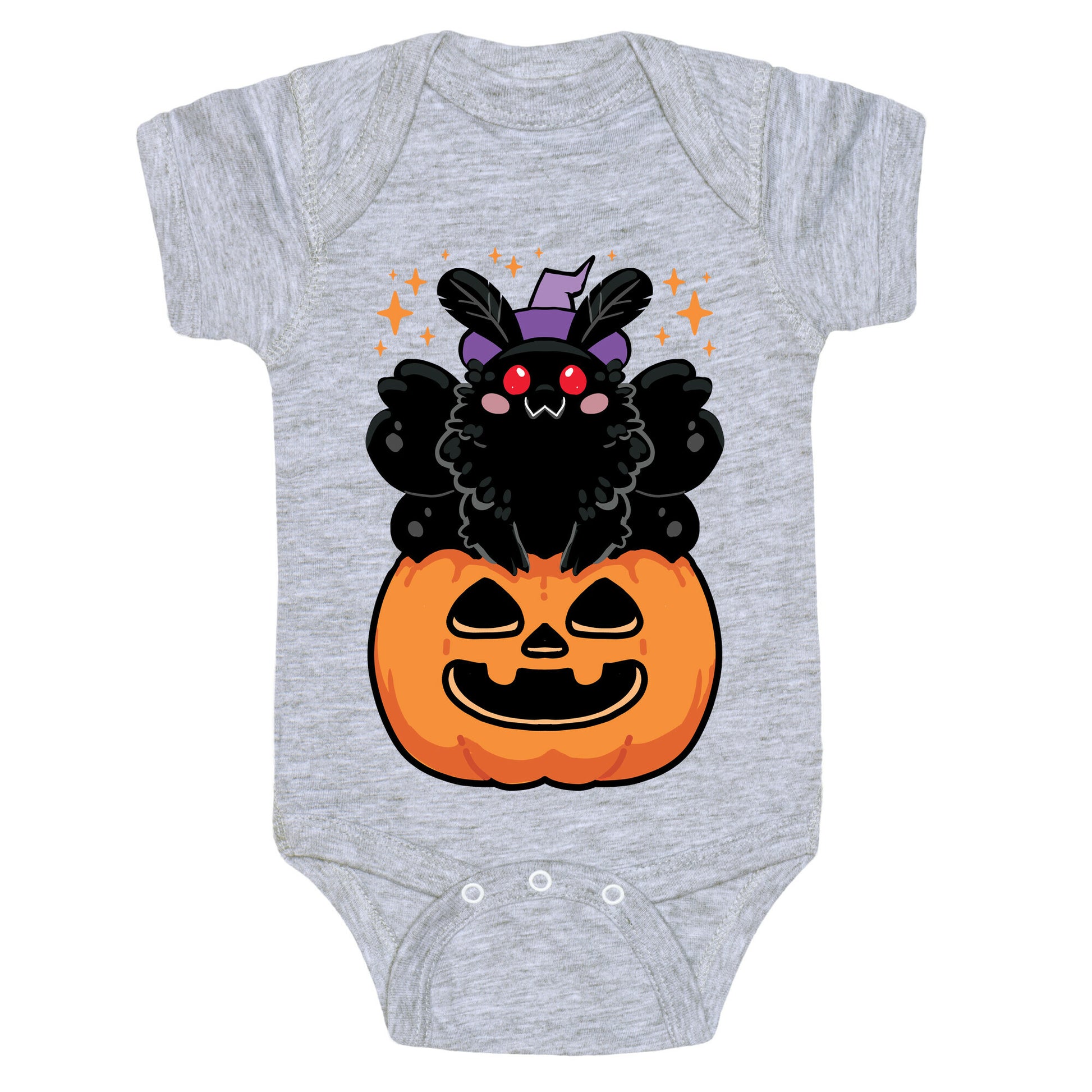 Cute Halloween Mothman Baby One Piece