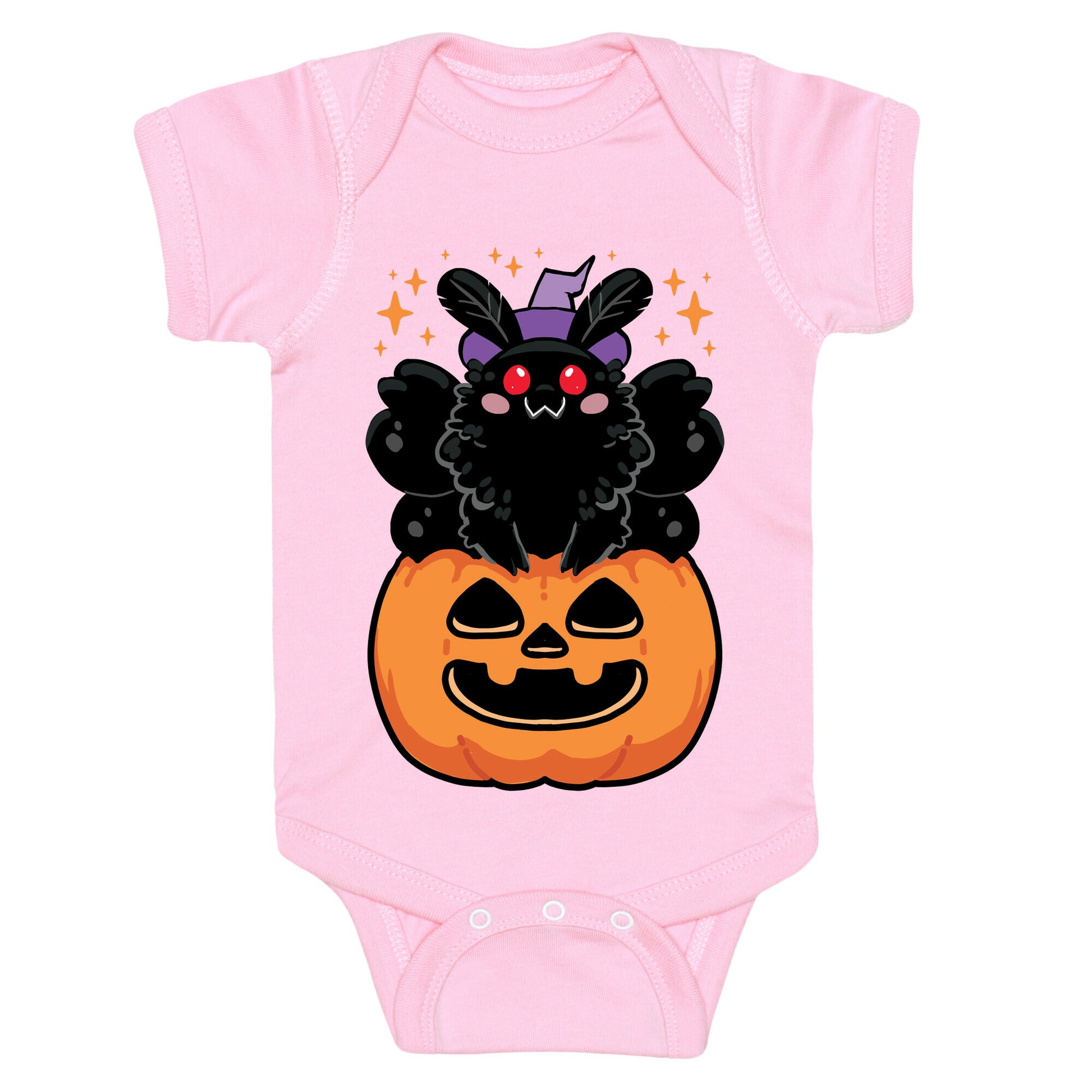 Cute Halloween Mothman Baby One Piece