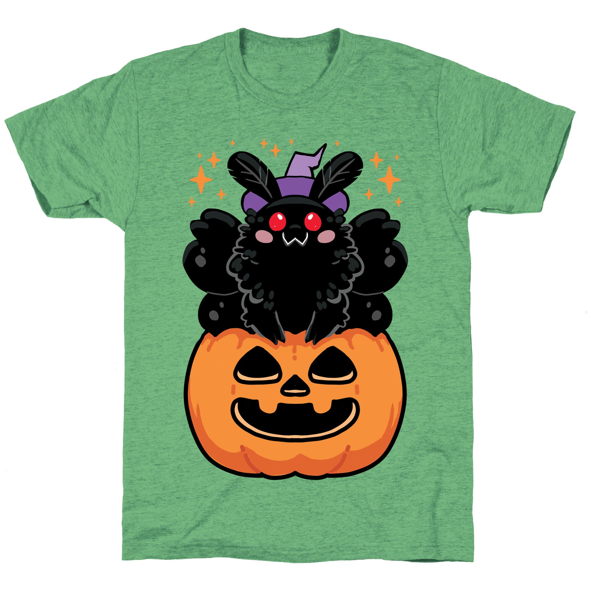 Cute Halloween Mothman Unisex Triblend Tee