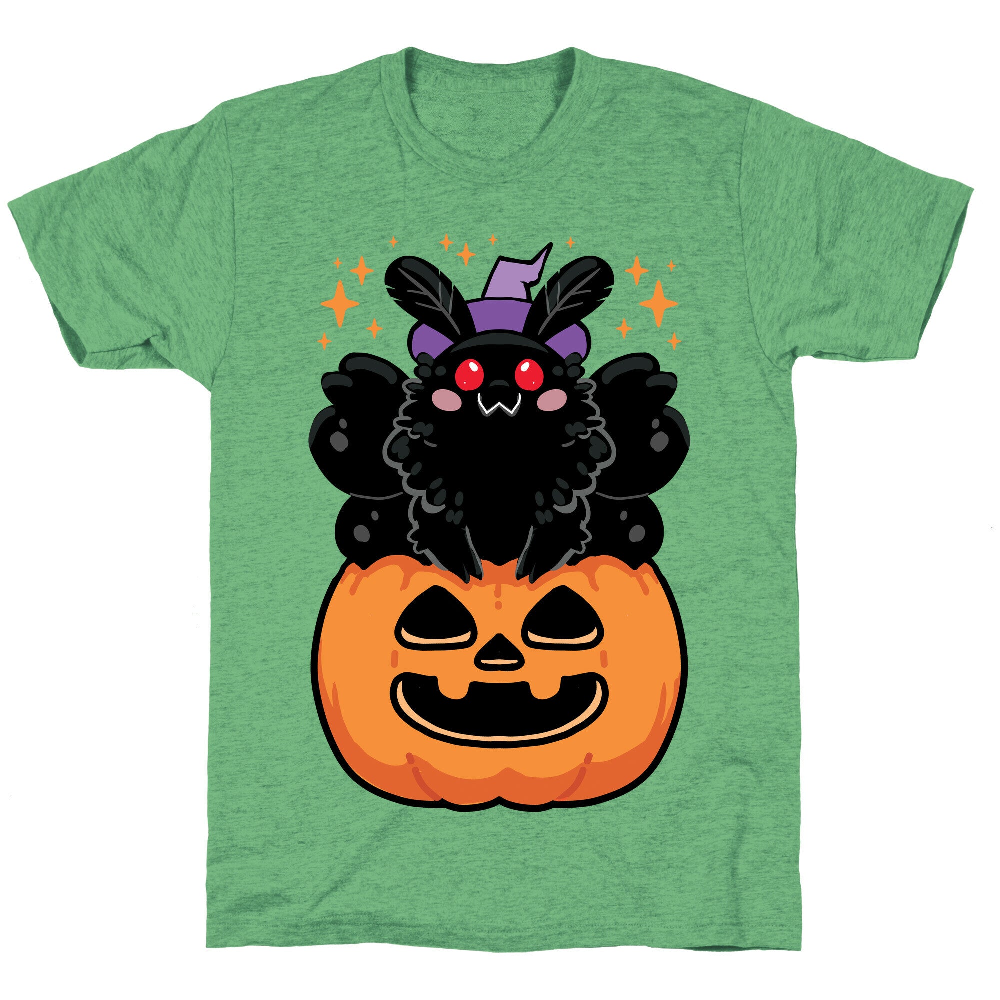 Cute Halloween Mothman Unisex Triblend Tee