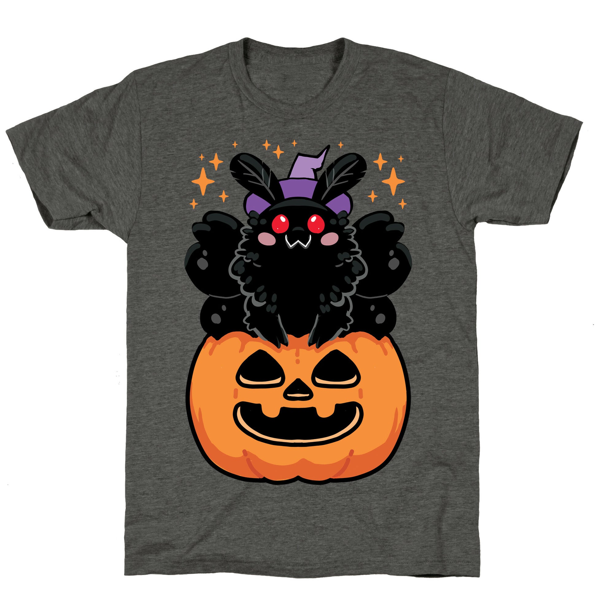 Cute Halloween Mothman Unisex Triblend Tee