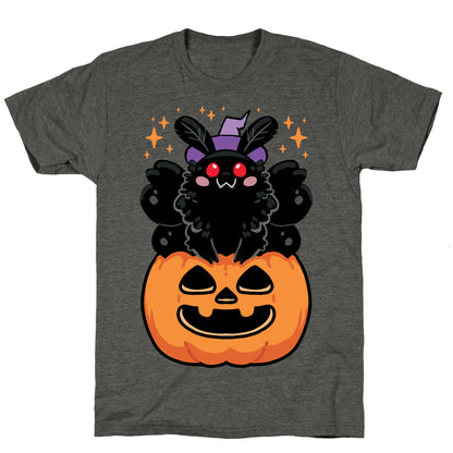 Cute Halloween Mothman Unisex Triblend Tee