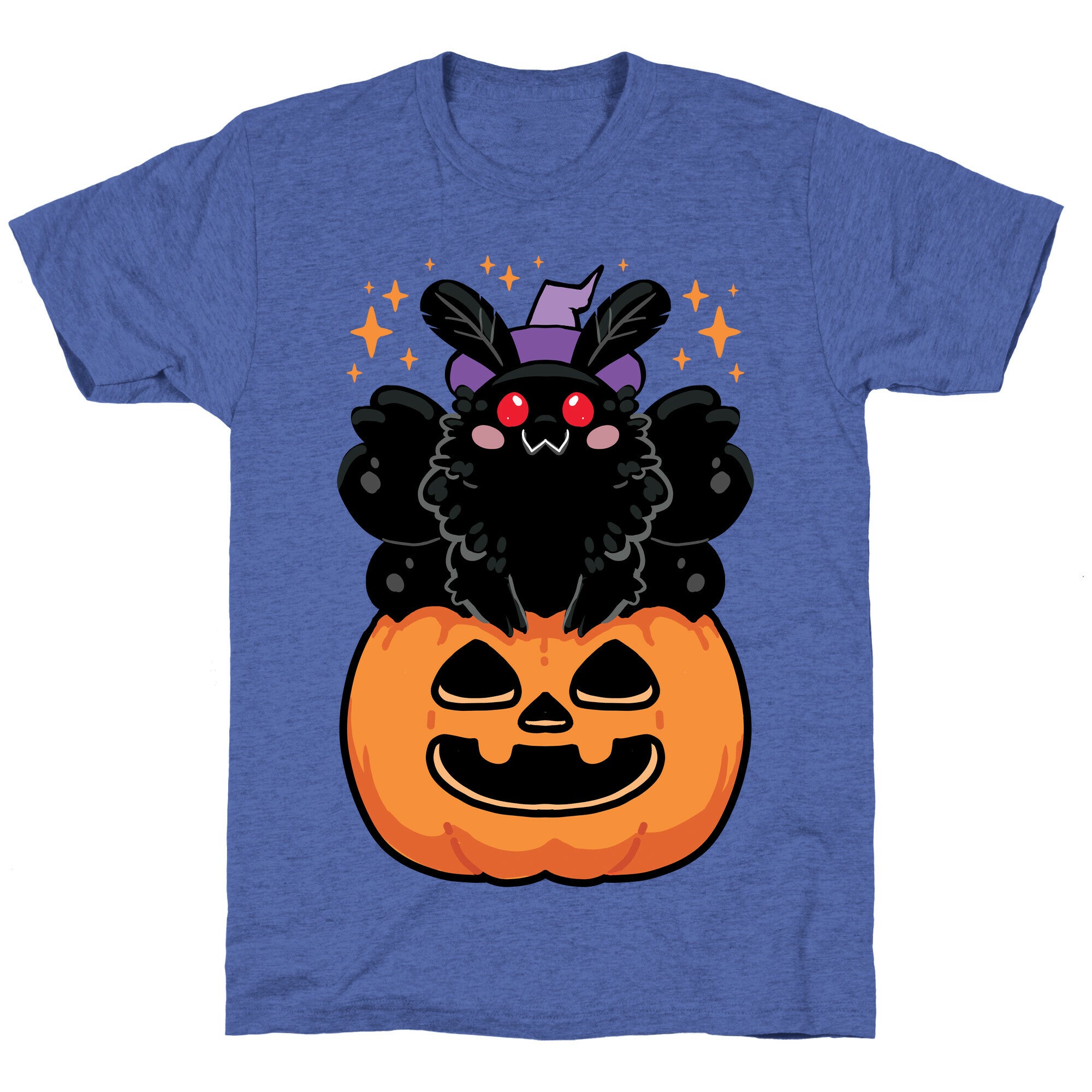 Cute Halloween Mothman Unisex Triblend Tee