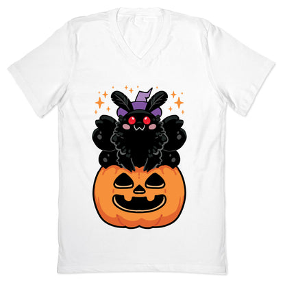 Cute Halloween Mothman V-Neck