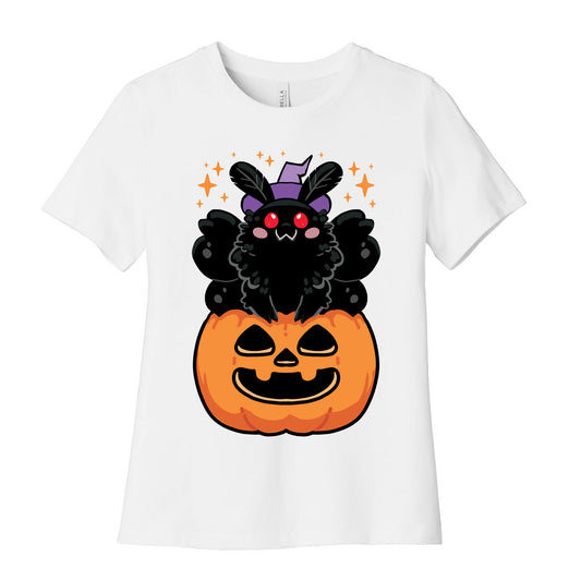 Cute Halloween Mothman Women's Cotton Tee