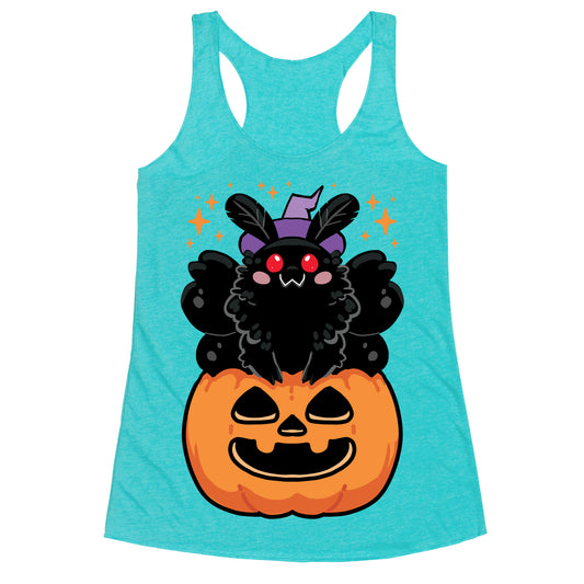 Cute Halloween Mothman Racerback Tank