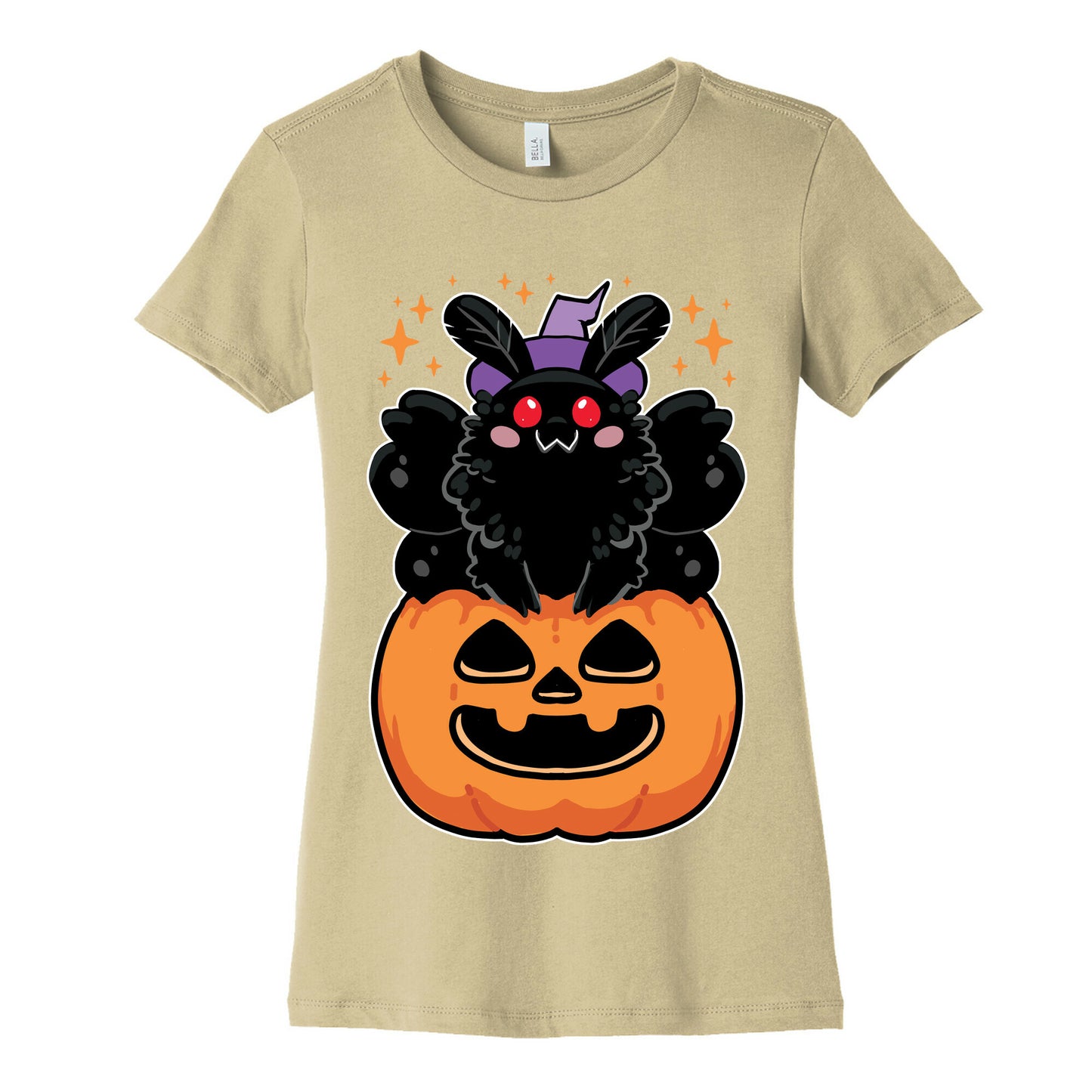 Cute Halloween Mothman Women's Cotton Tee