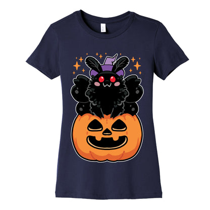 Cute Halloween Mothman Women's Cotton Tee