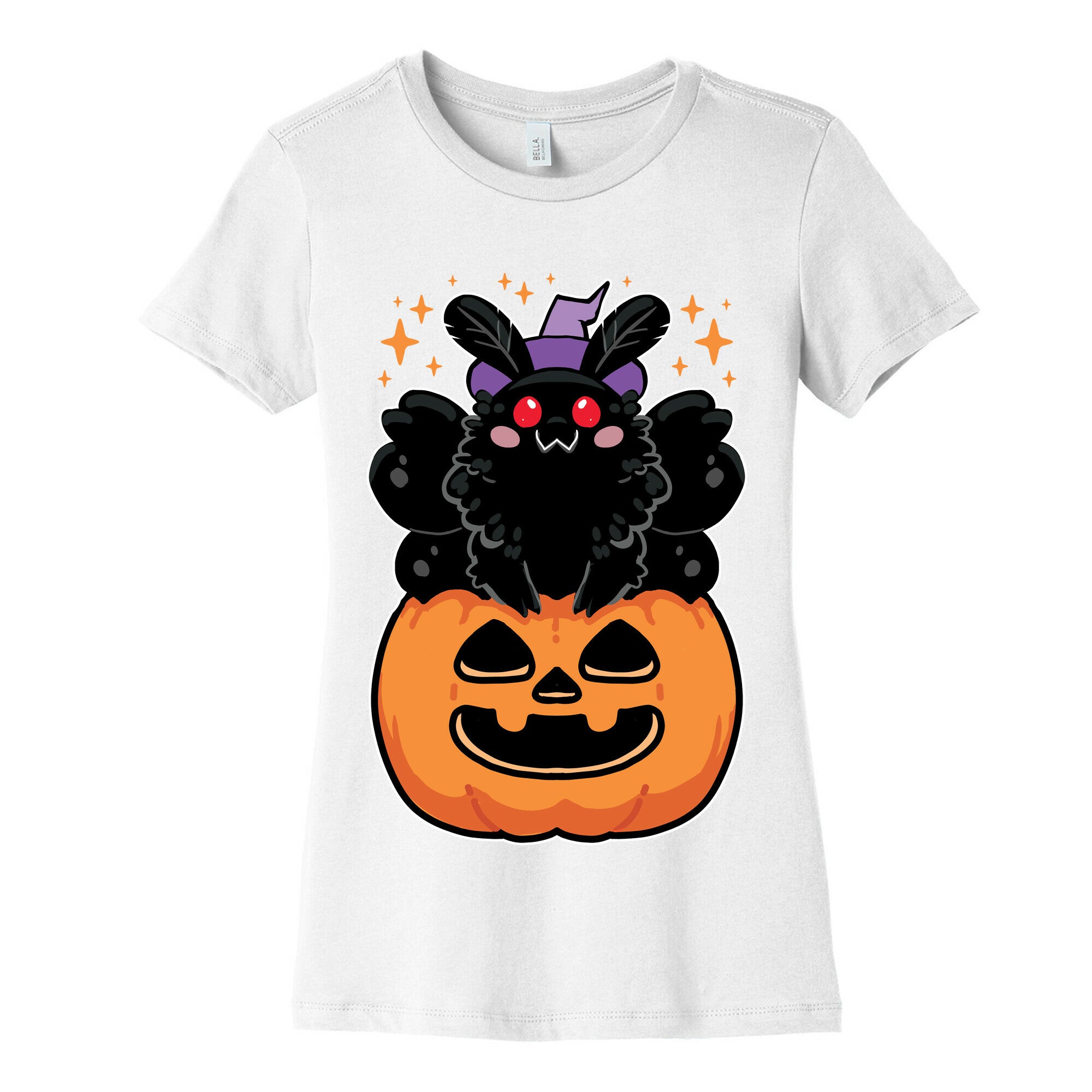 Cute Halloween Mothman Women's Cotton Tee