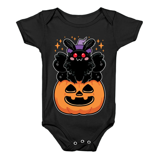 Cute Halloween Mothman Baby One Piece