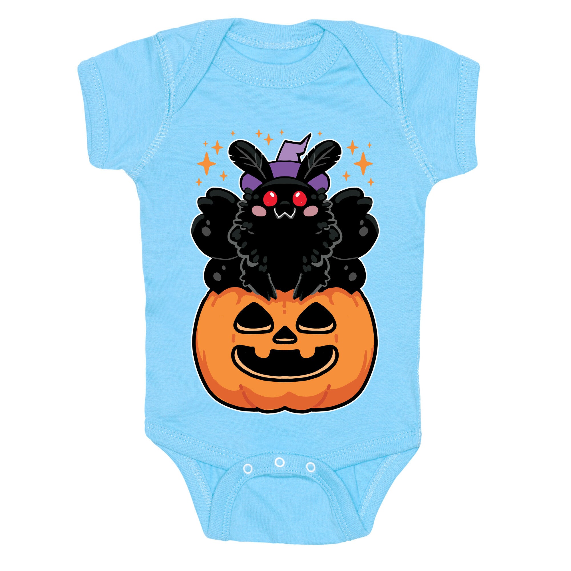 Cute Halloween Mothman Baby One Piece