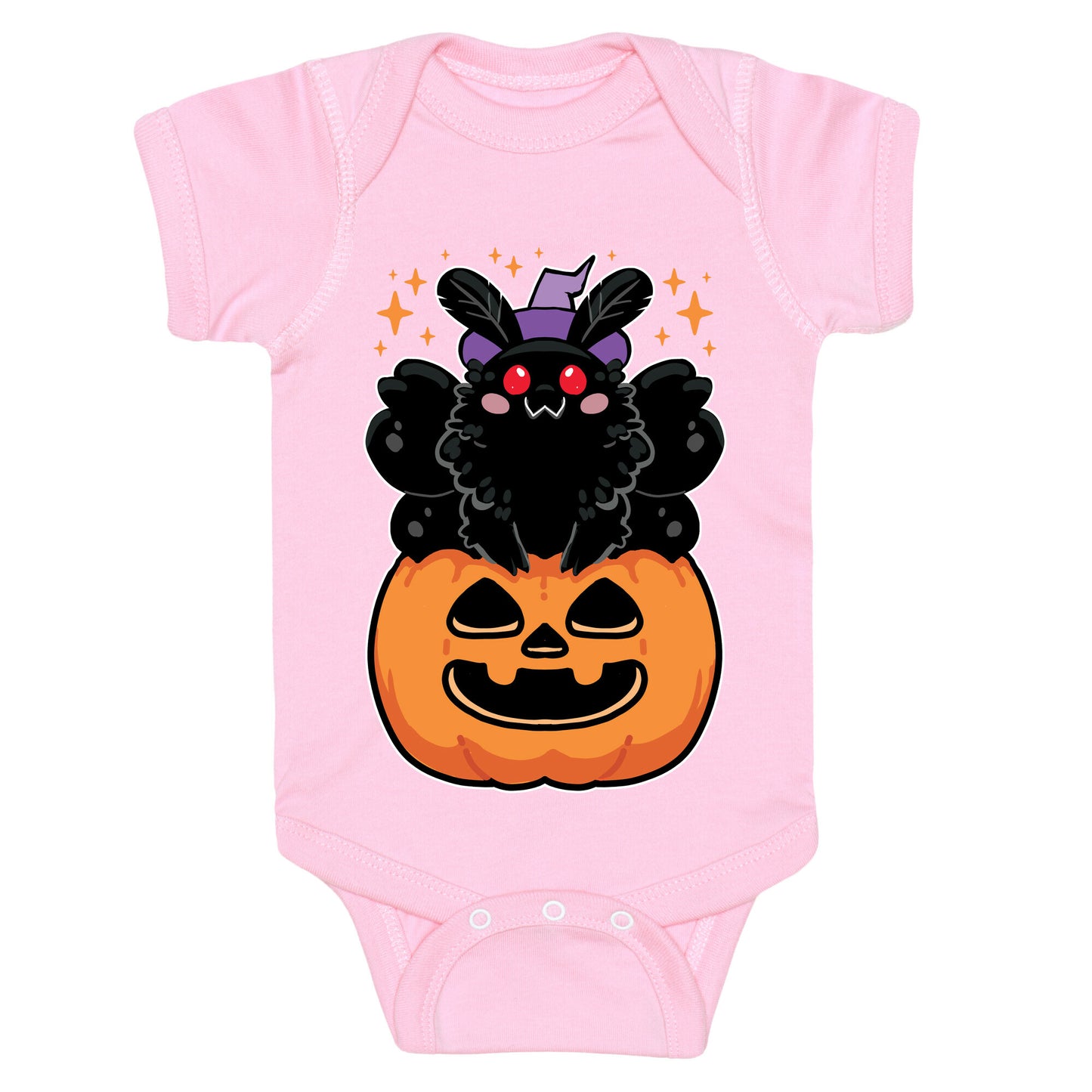Cute Halloween Mothman Baby One Piece