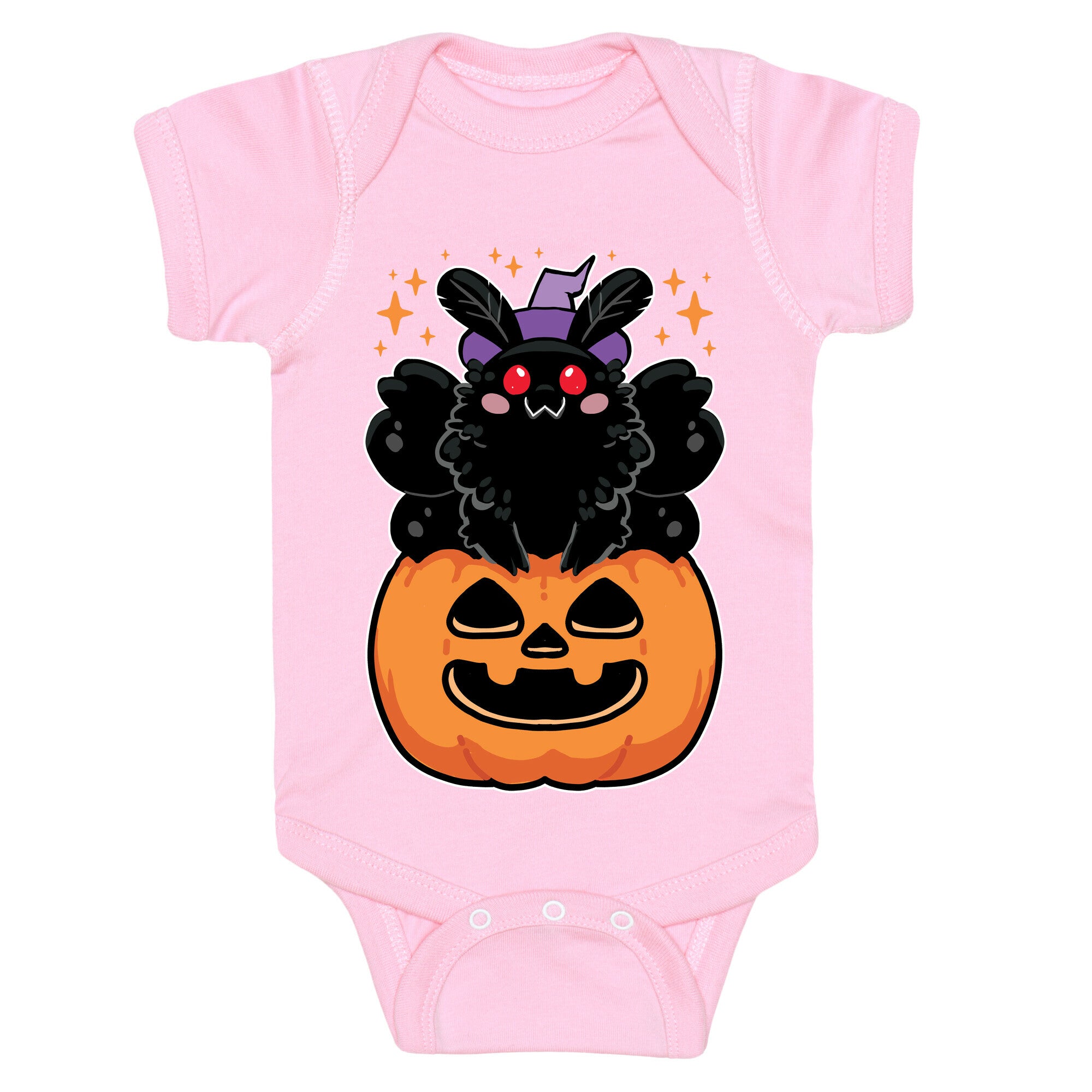 Cute Halloween Mothman Baby One Piece