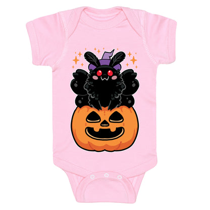 Cute Halloween Mothman Baby One Piece