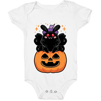 Cute Halloween Mothman Baby One Piece