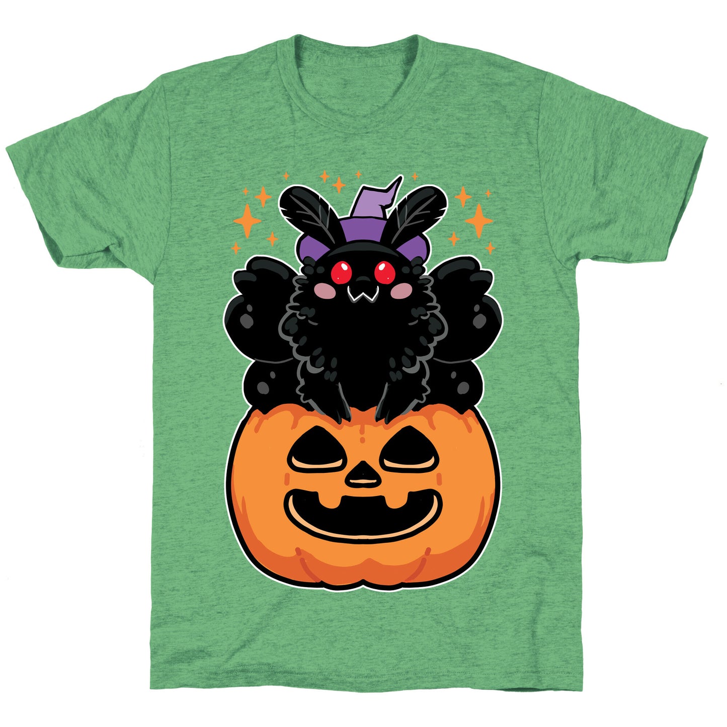 Cute Halloween Mothman Unisex Triblend Tee