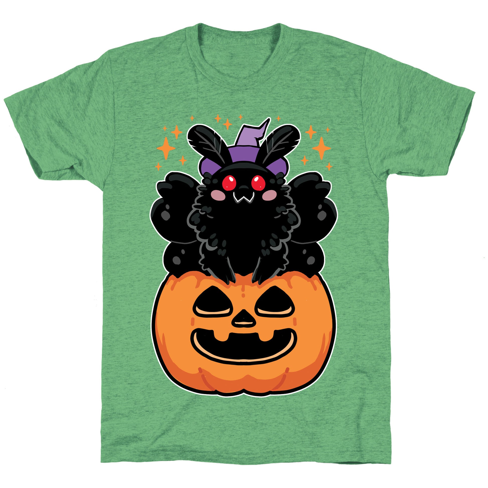 Cute Halloween Mothman Unisex Triblend Tee