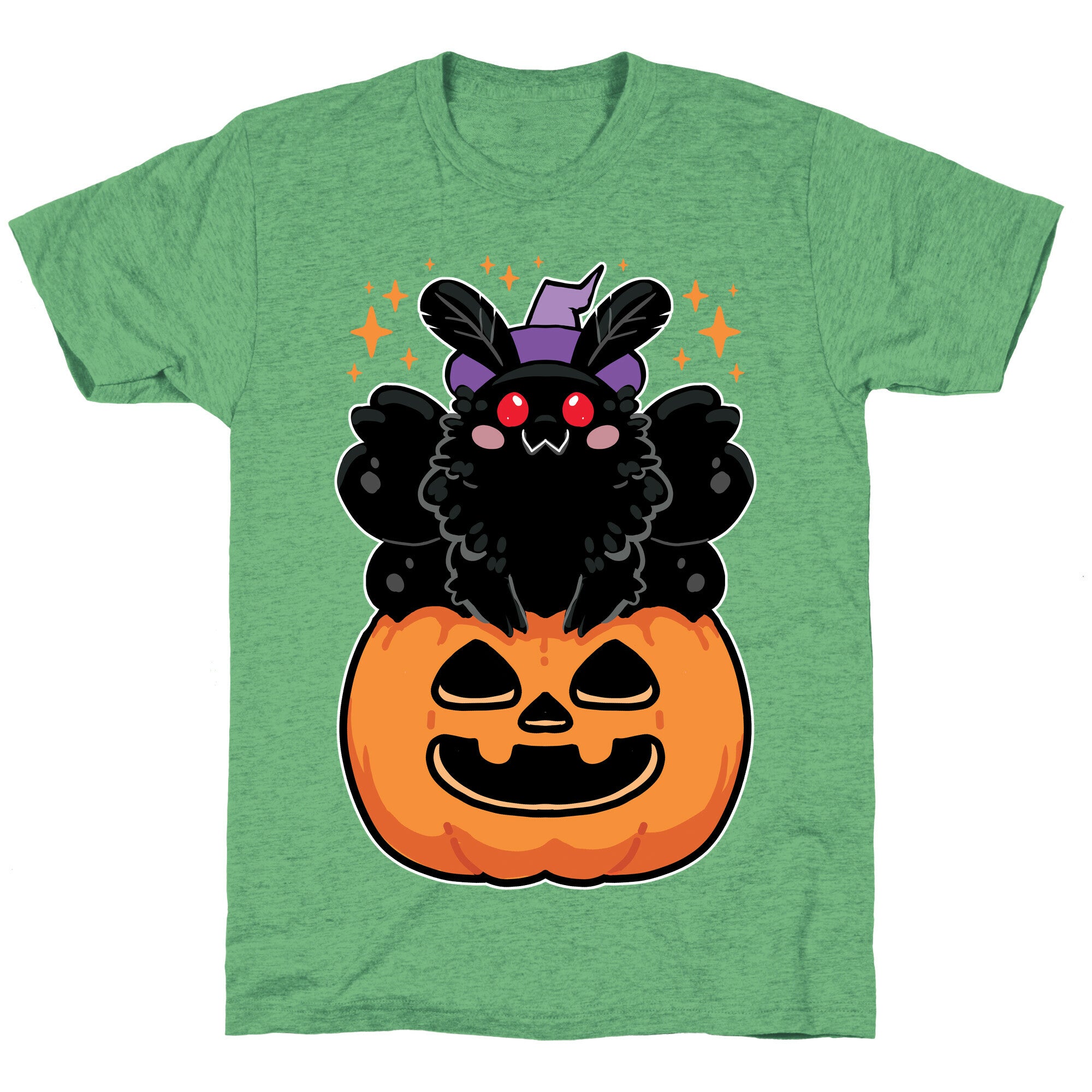Cute Halloween Mothman Unisex Triblend Tee