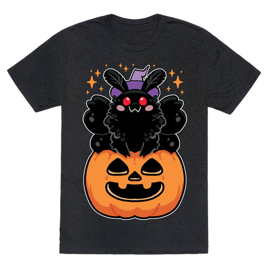 Cute Halloween Mothman Unisex Triblend Tee