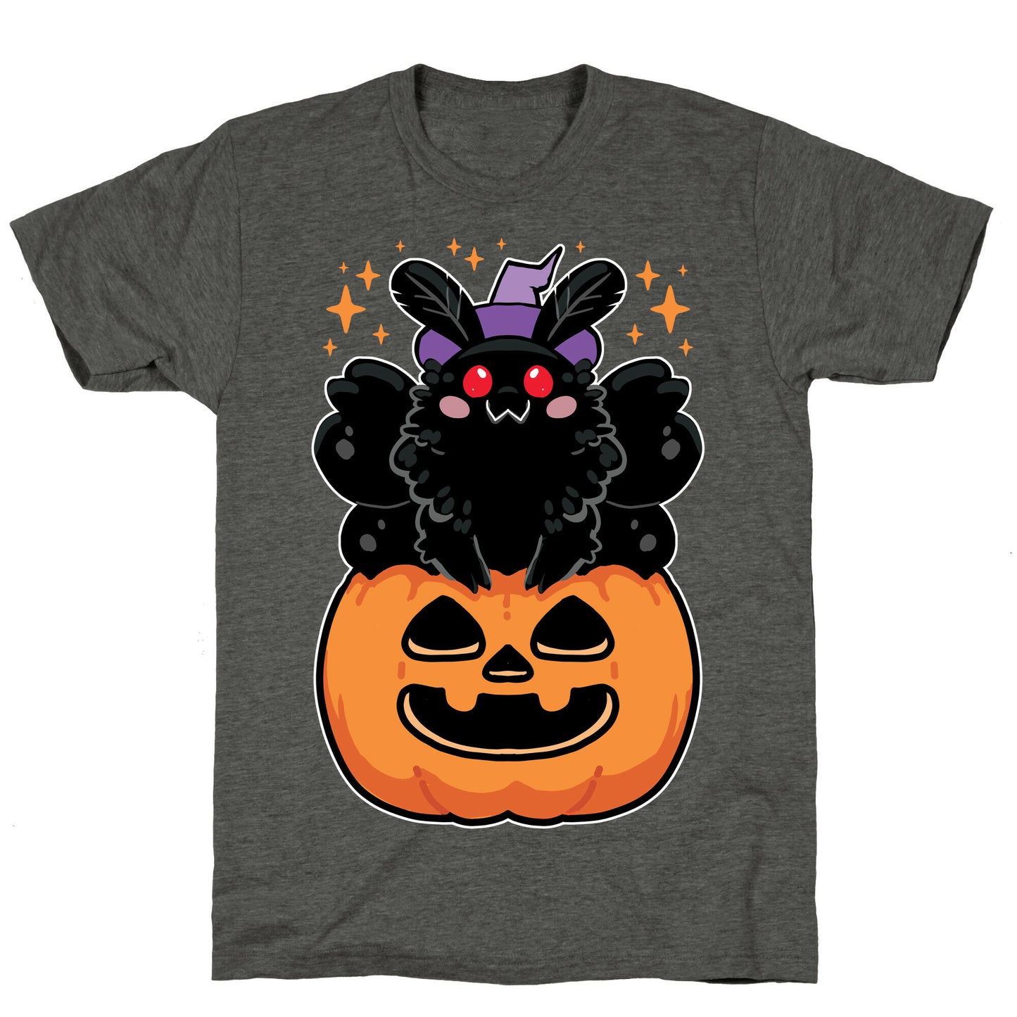 Cute Halloween Mothman Unisex Triblend Tee