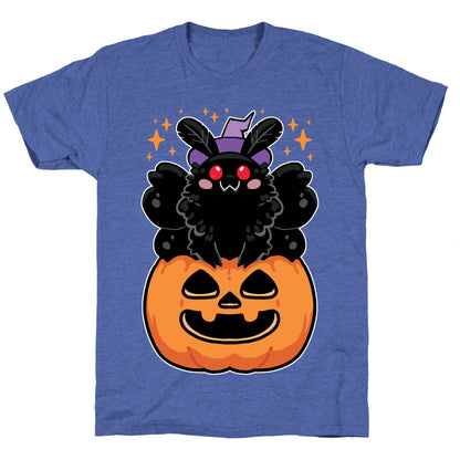 Cute Halloween Mothman Unisex Triblend Tee