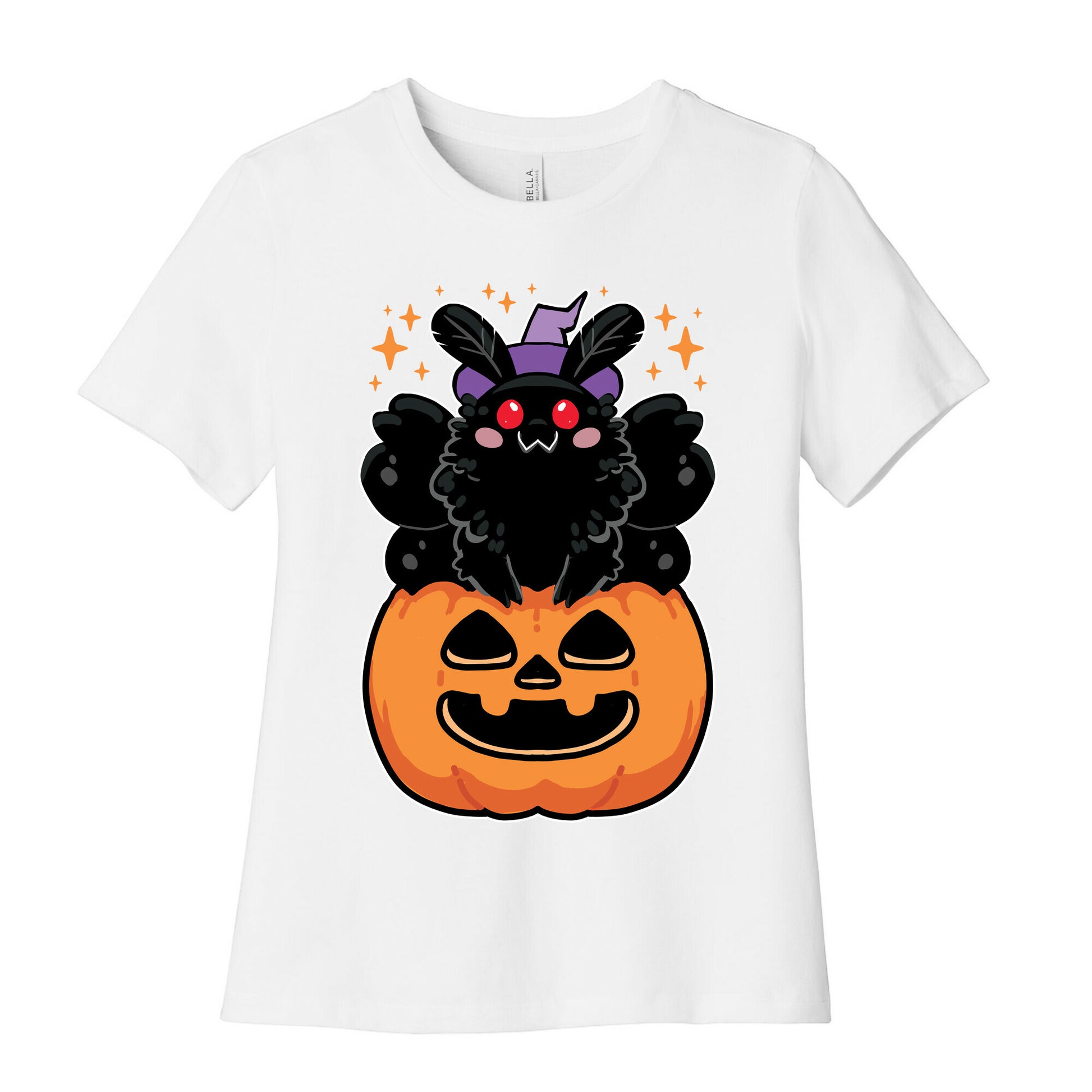Cute Halloween Mothman Women's Cotton Tee