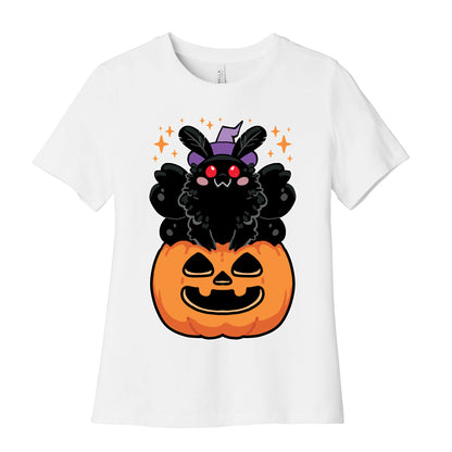 Cute Halloween Mothman Women's Cotton Tee