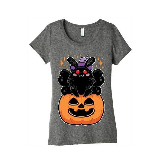 Cute Halloween Mothman Women's Triblend Tee