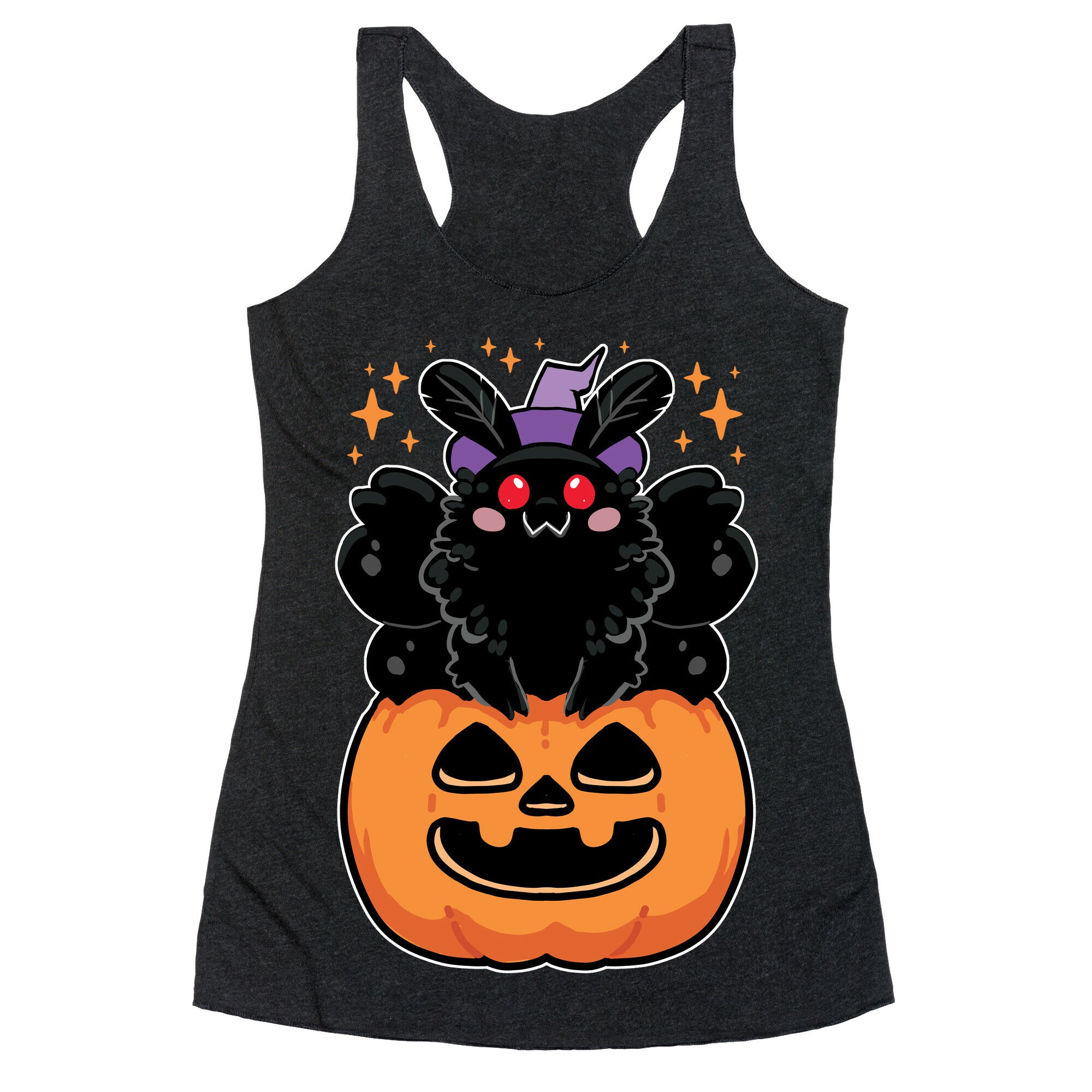 Cute Halloween Mothman Racerback Tank