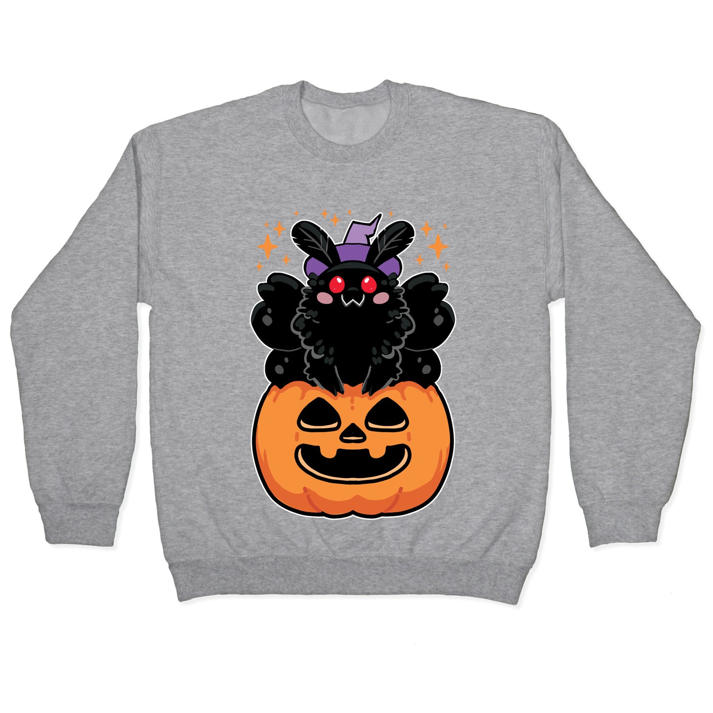 Cute Halloween Mothman Crewneck Sweatshirt
