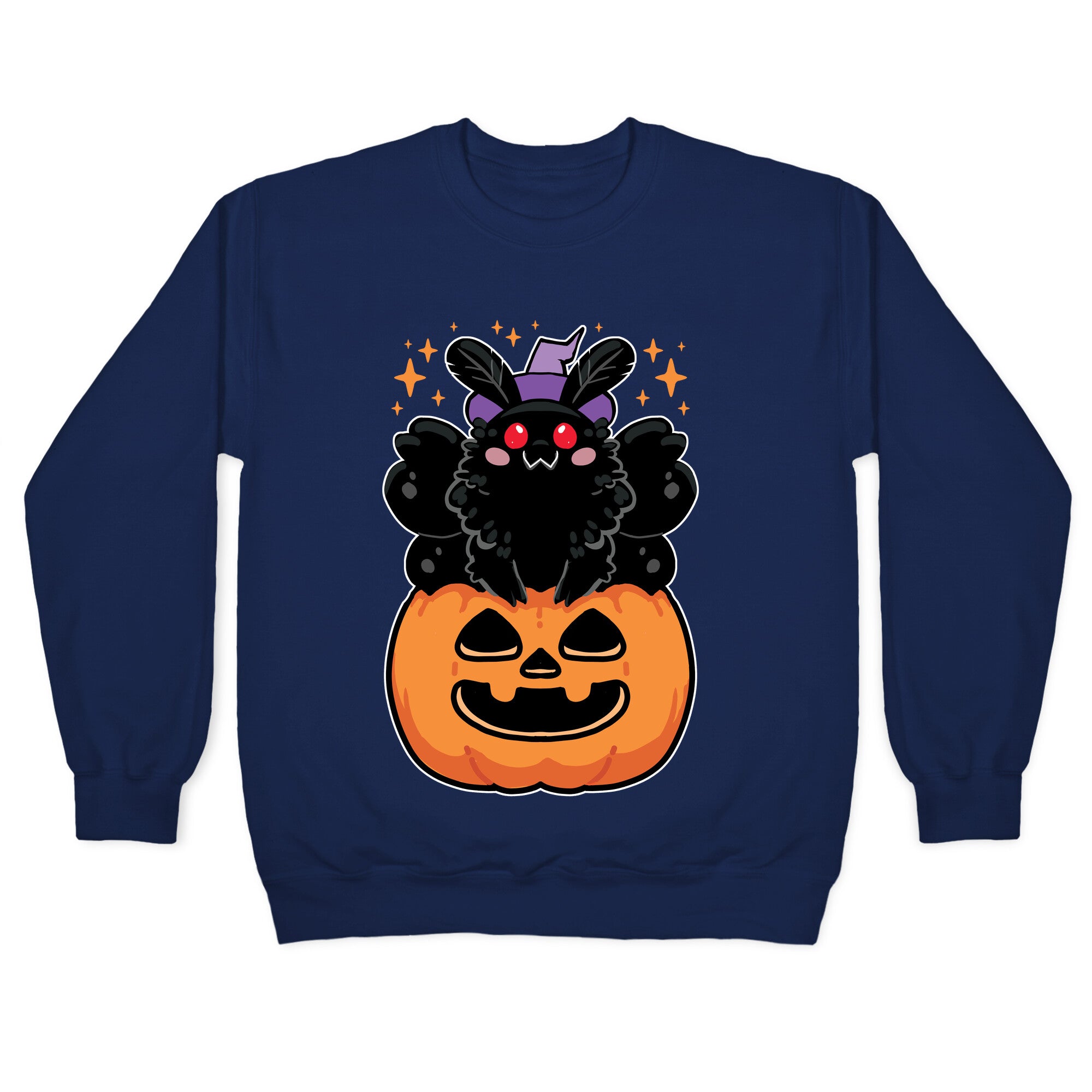 Cute Halloween Mothman Crewneck Sweatshirt