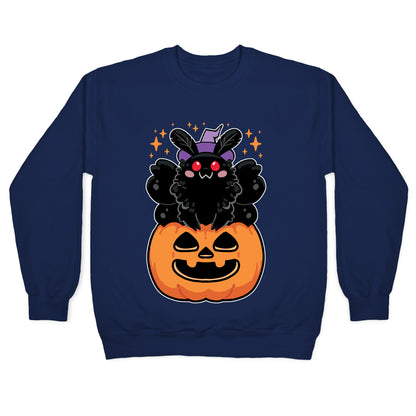 Cute Halloween Mothman Crewneck Sweatshirt
