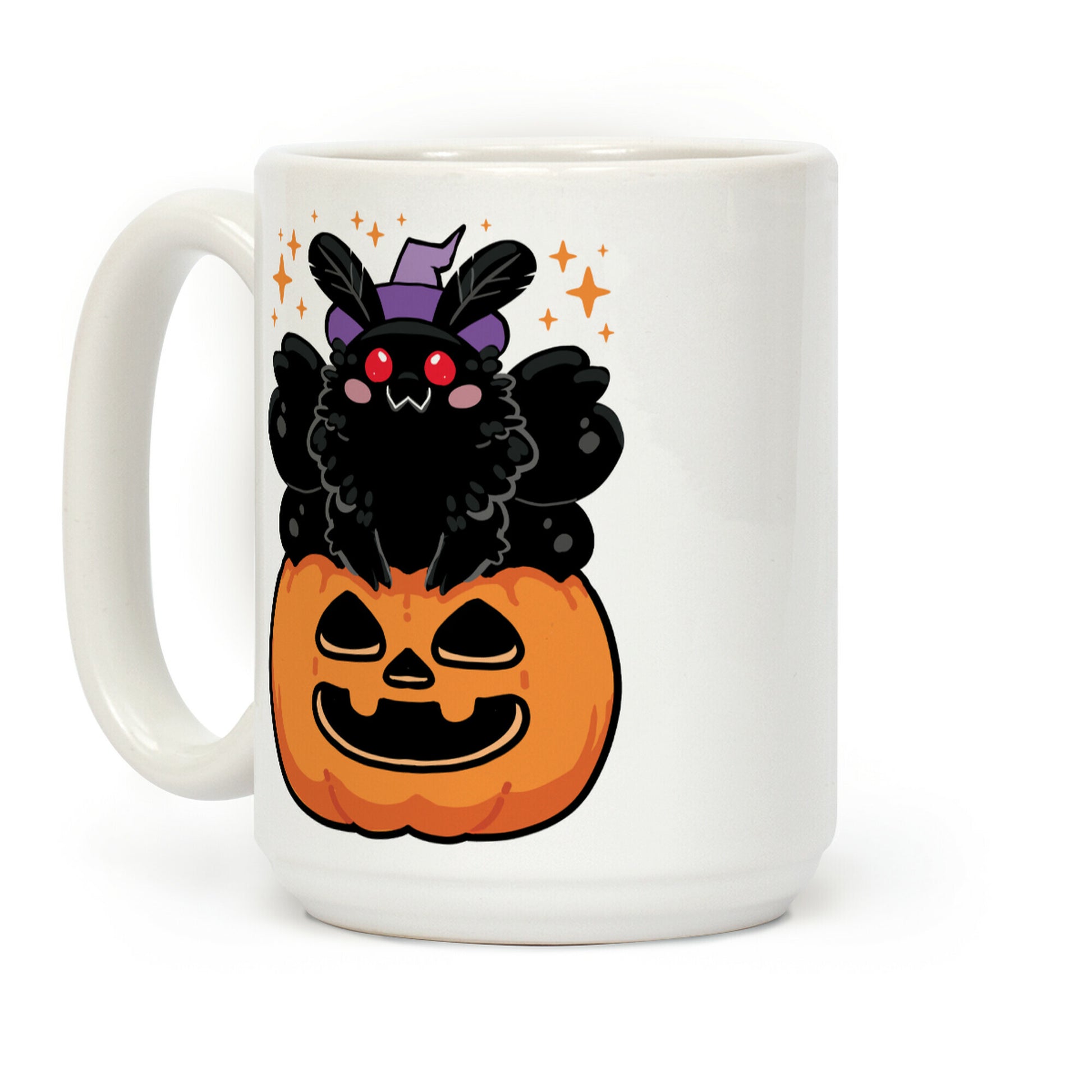 Cute Halloween Mothman Coffee Mug