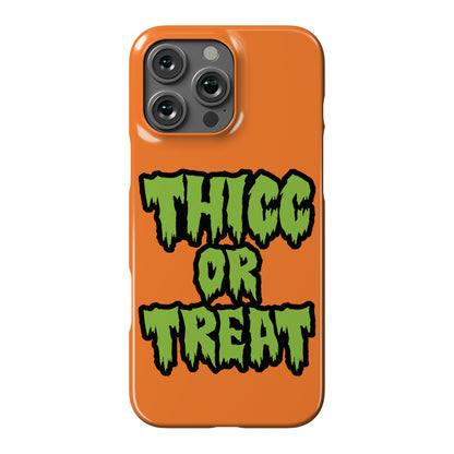 Thicc Or Treat Phone Case