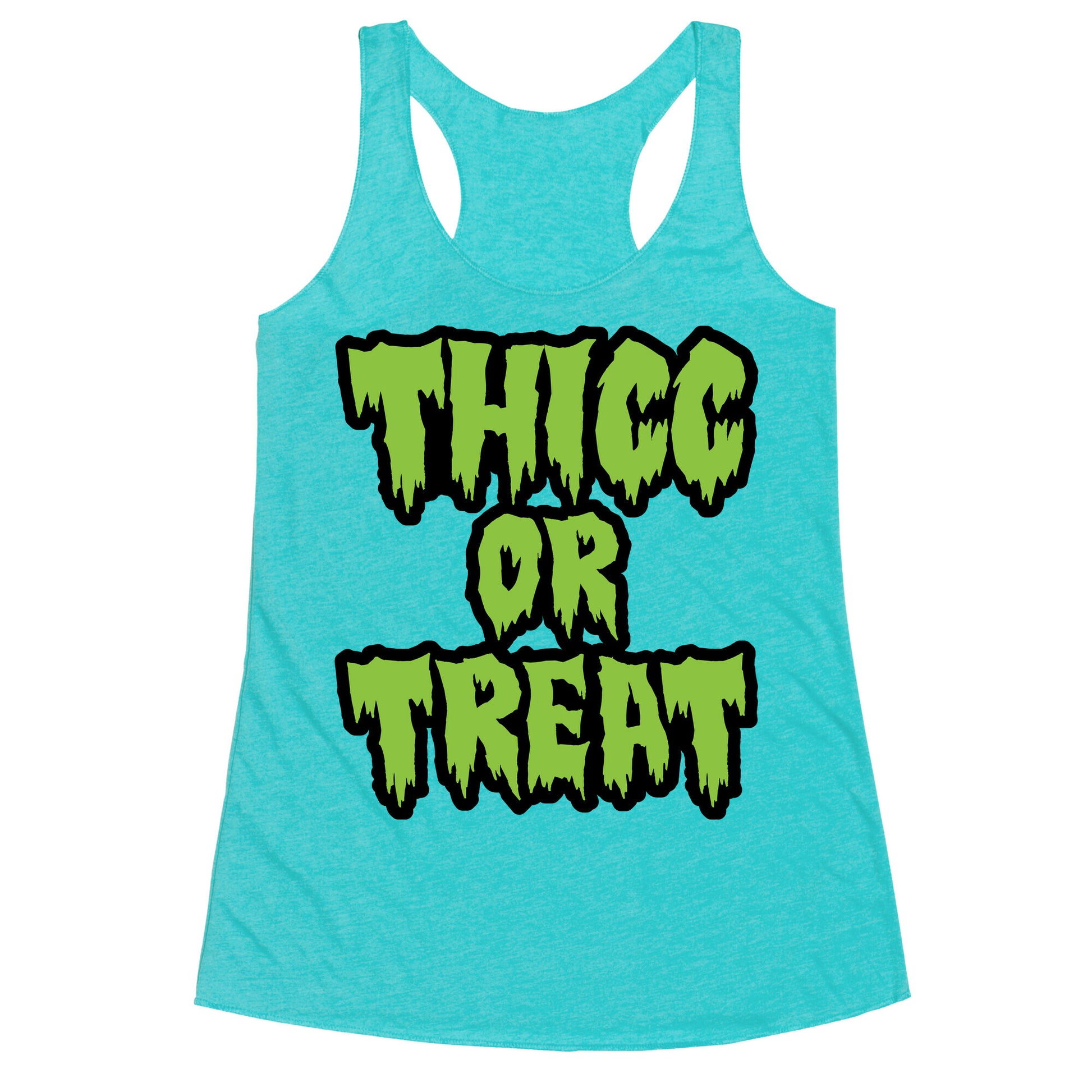 Thicc Or Treat Racerback Tank