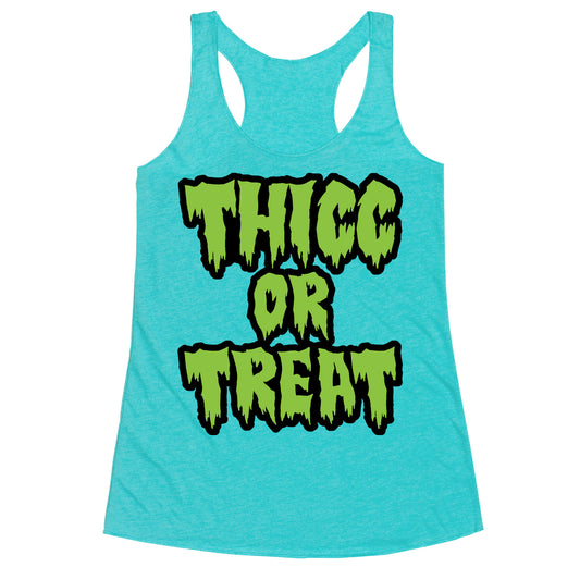 Thicc Or Treat Racerback Tank