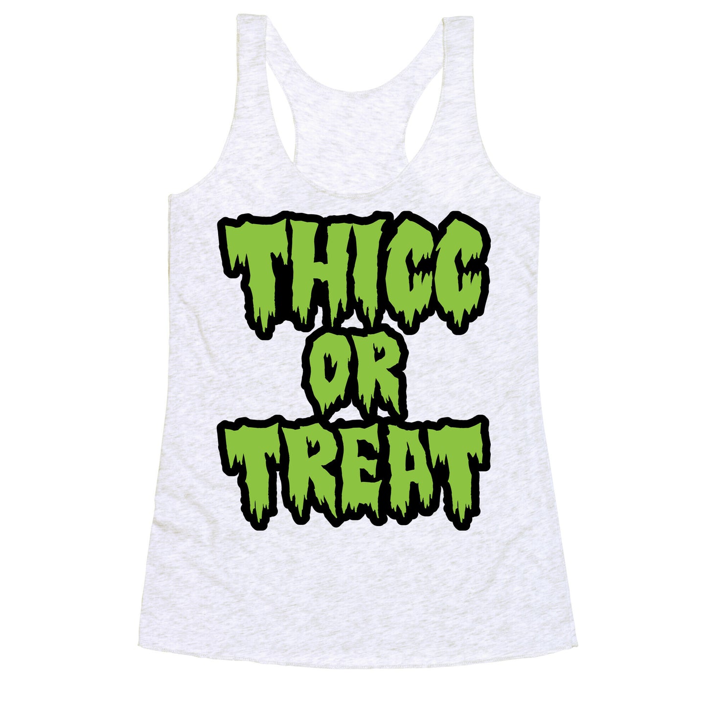 Thicc Or Treat Racerback Tank
