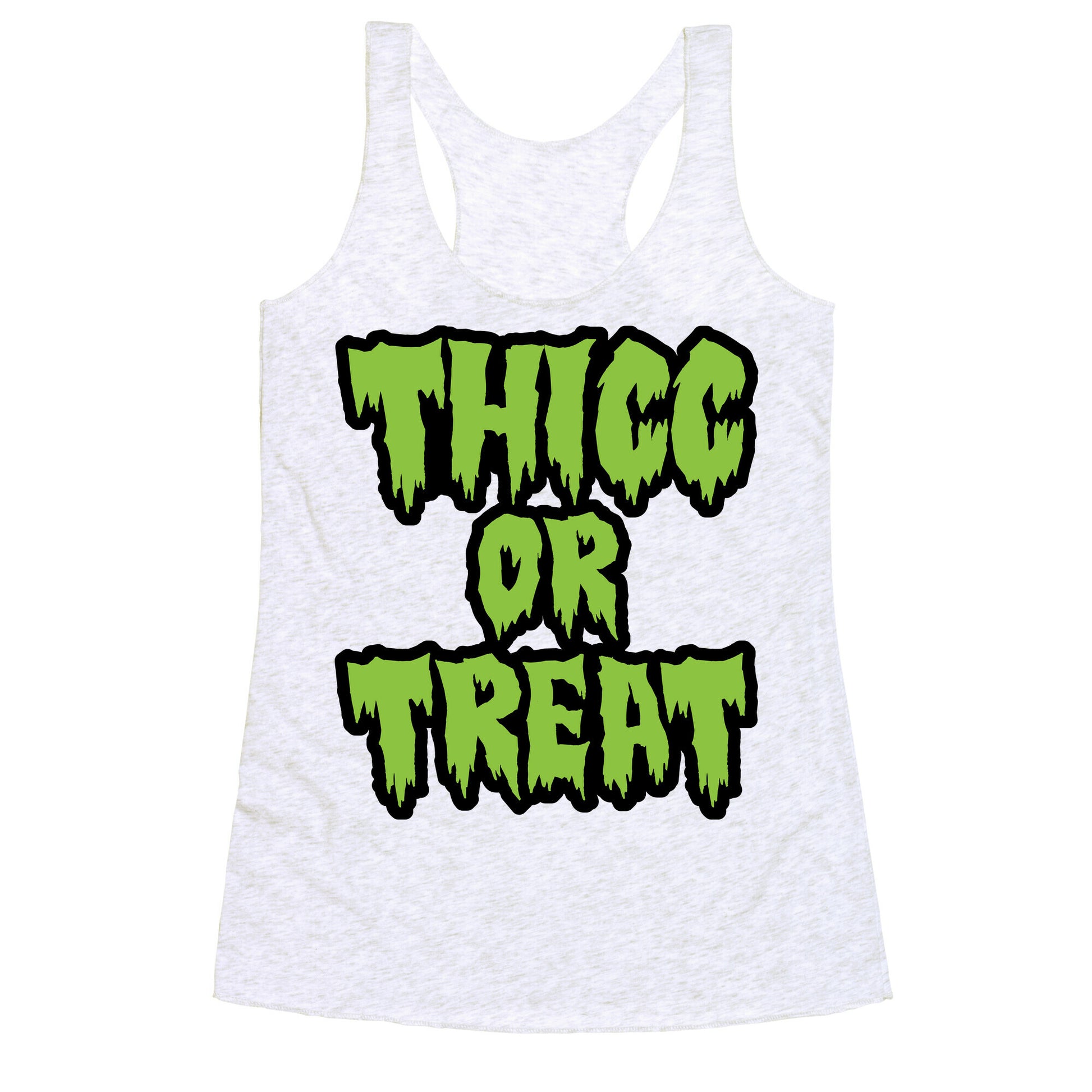 Thicc Or Treat Racerback Tank