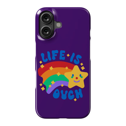 Life Is Ouch Shooting Star Phone Case